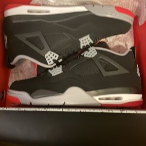 Brand New Air Jordan 4 Retro Bred Men's Size 13 Never worn before
